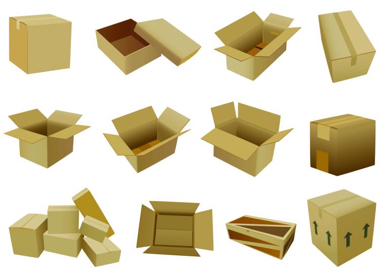free vector Boxes and cartons vector